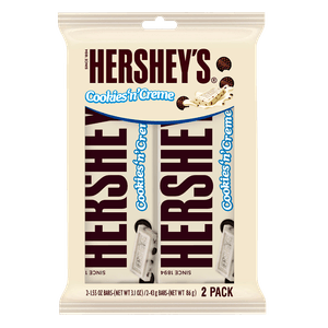 Paquete 2 Tabletas Hershey´s Cookies and Creme 86gr