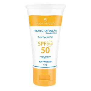 Protector solar  crema gel 50gr