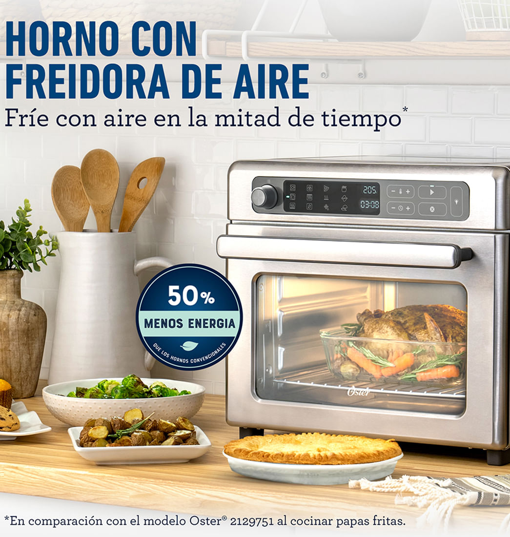 Horno Y Freidora De Aire Digital 22Lt - Oster Oster - Pepe Ganga
