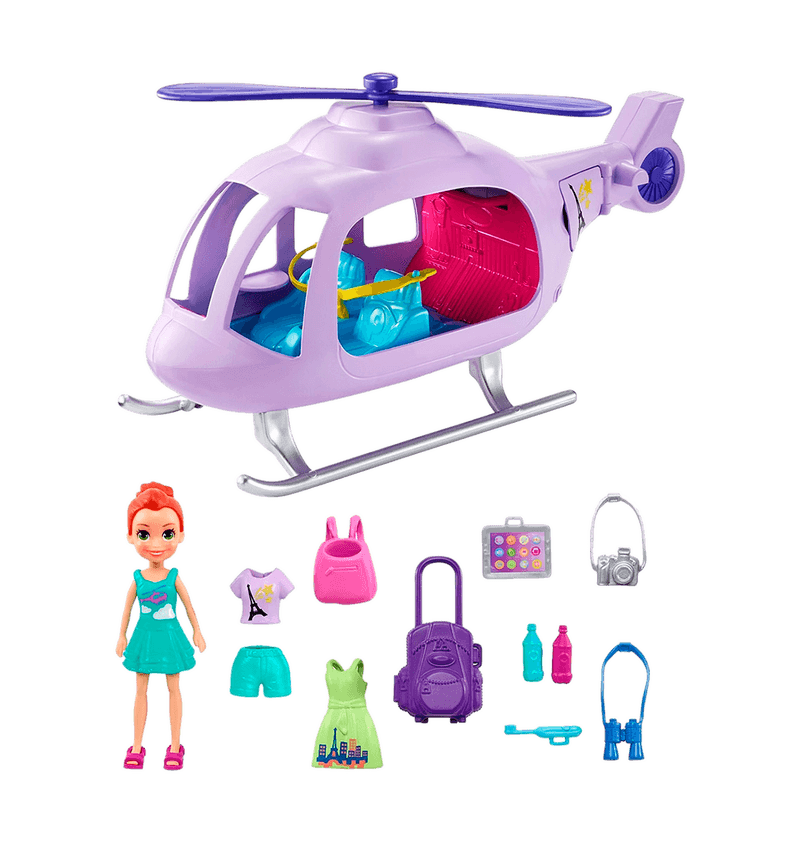 Set Helicoptero De Vacaciones Polly Pocket Polly Pocket Pepe Ganga Pepe Ganga