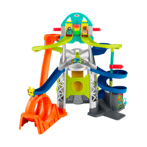 Set Pista Lanzamiento y Loops Little People - Fisher Price