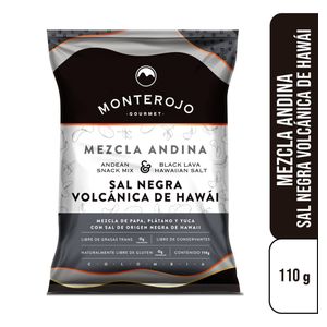 Mezcla Andina Sal Negra Hawái Monterojo - 110 gr