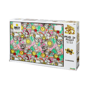 Rompecabezas Prime 3D 500 Piezas - Mundo Sonriente