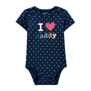 Body Manga Corta Puntos Niñas - Carter's