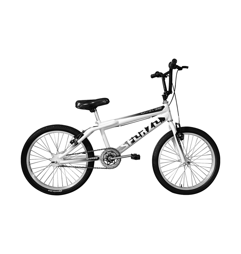 Bicicleta Cross Rin 20 X En Aluminio Sforzo Blanco Sforzo