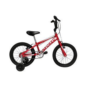 Bicicleta Niño Rin 16 con Auxiliares Sforzo - Rojo