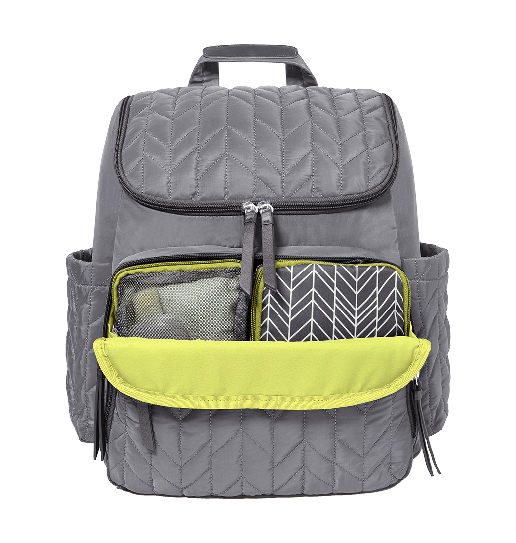 Bolso skip hop discount gris