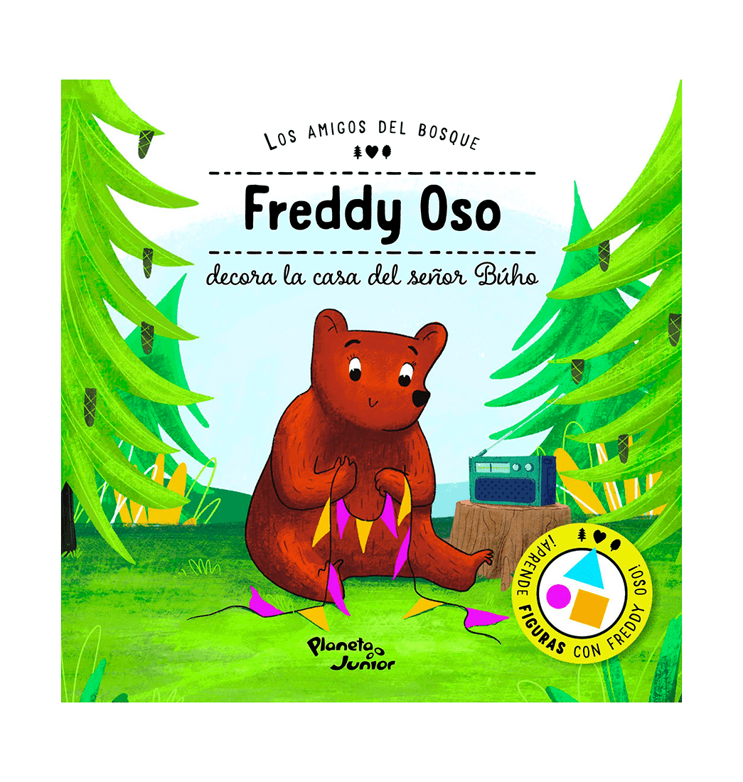 Libro Freddy Oso Decora La Casa Del Señor Búho Planeta Junior Planeta  Junior - Pepe Ganga - Pepe ganga