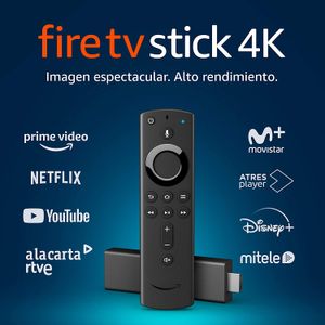 Amazon Fire TV Stick 4K - Convertidor a Smart TV Streaming