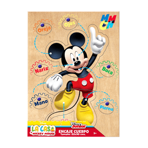 Botones de Encaje Mickey Mouse - Toyng