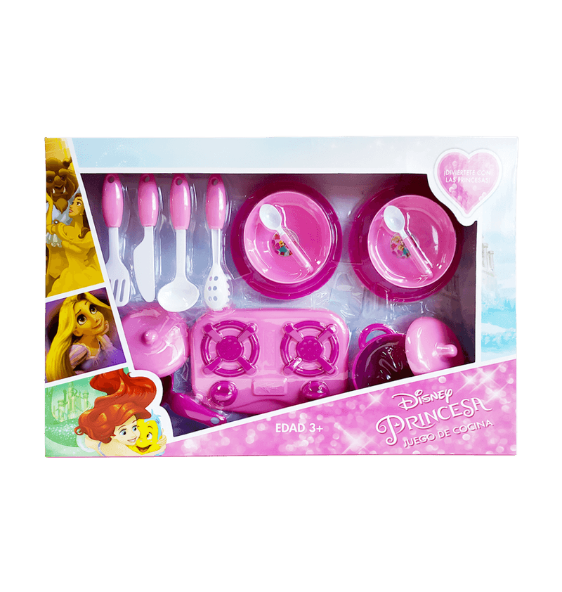 Muñecas Cocinitas De Princesas Set Juego De Cocina Princesas