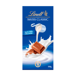 Chocolate Lindt Swiss Classic Tablet 100 gr