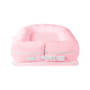 Cuna Nido Antirreflujo Mois Baby - Burbuja Rosado