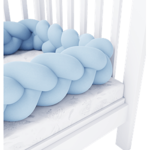 Protector Cuna Trenzado Mois Baby - Azul