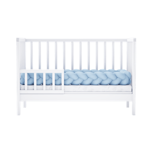 Protector Cuna Trenzado Mois Baby - Azul