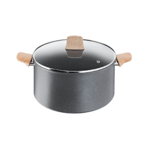Olla Tefal Natural Force con Tapa de Vidrio 28 cm