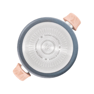Olla Tefal Natural Force con Tapa de Vidrio 28 cm