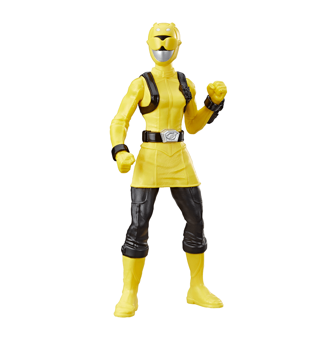 Figura Power Rangers Olympus 24 Cms Ranger Amarillo