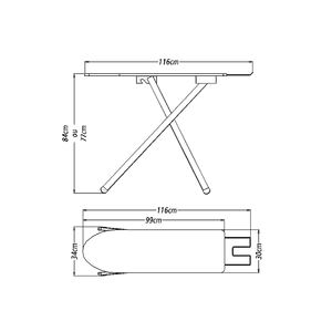 Mesa para Planchar Compact - Tramontina