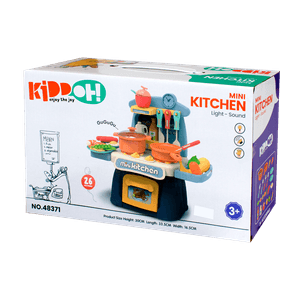 Mini Cocina con Luz y Sonidos 26 Piezas - Kiddoh KZL