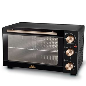 Horno Tostador 21L 1.500w Negro Con Cobre HE2101 Home Elements