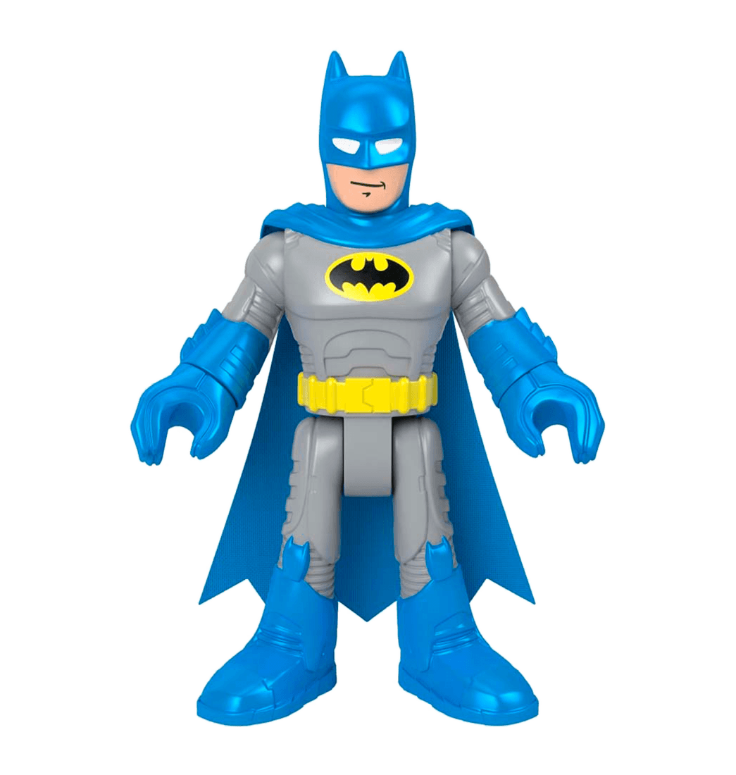 Figura Batman Traje Gris y Azul 26 cm - Imaginext | Knasta Colombia