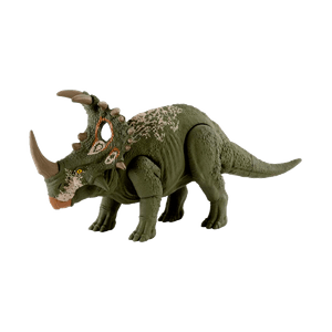 Figura Sinoceratops Verde Ruge y Ataca - Jurassic World