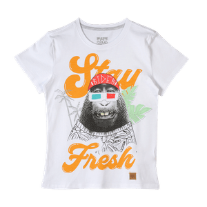 Camiseta Manga Corta Estampada Soye Kids - Niños