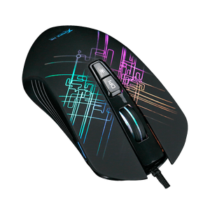 Mouse Gamer RGB para PC USB 7 Botones 4800 DPI