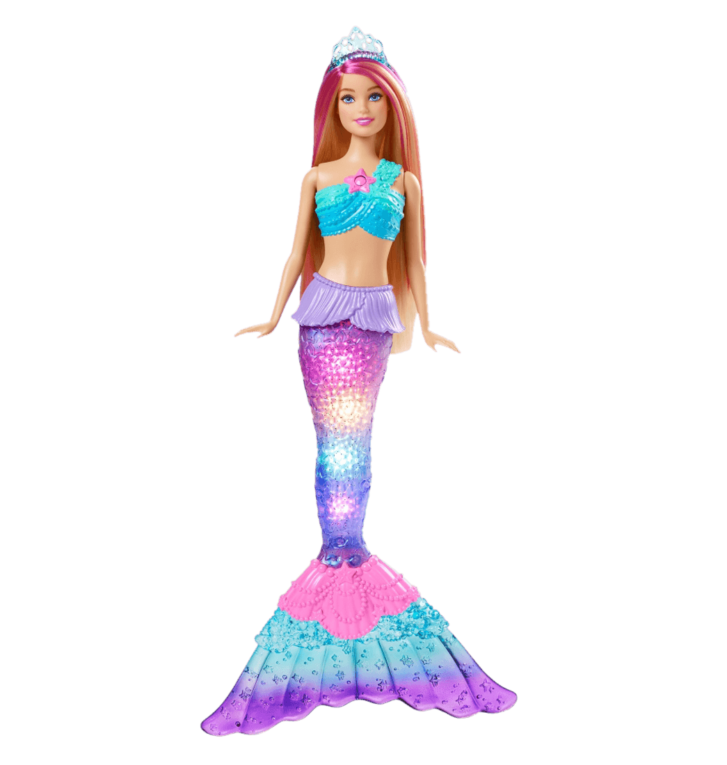 Muñeca Dreamtopia Sirena Luces Brillantes - Barbie