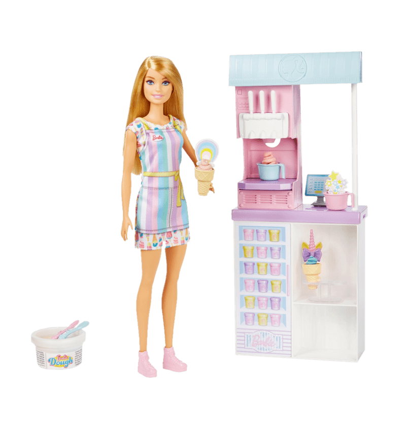 Set Tienda de Helados Barbie