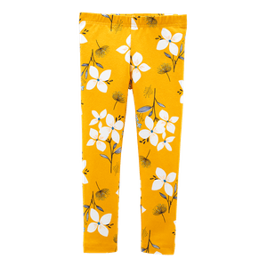 Leggins Amarillo con Flores - Carter's