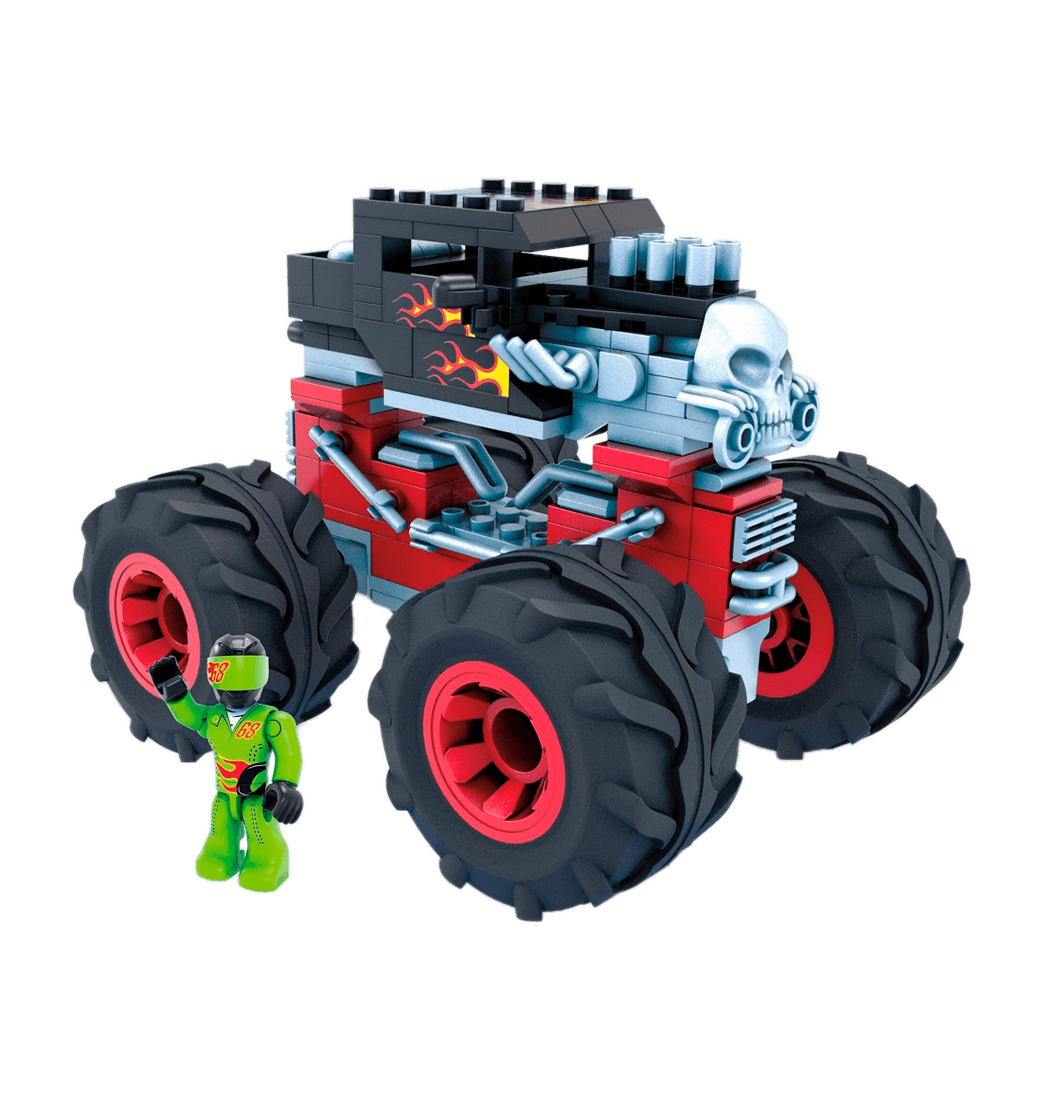 Set Monster Truck Bone Shaker Hot Wheels - Mega Construx
