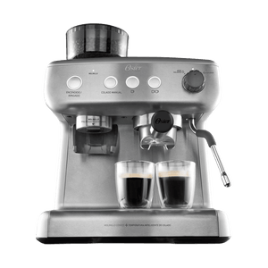 Cafetera Expresso Oster Perfect Brew 15 Bares  Molino integrado Espumador de Leche