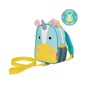Mini Mochila con Arnés de Seguridad Unicornio 24 cm - Skip Hop