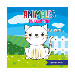 Libro Bilingüe de Baño: Animales de Compañía - Sin Fronteras Grupo Editorial