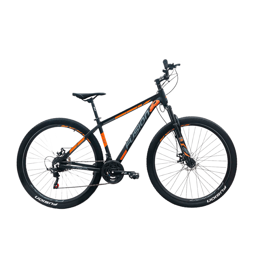 Bicicleta Sakar Rin29 Talla L Naranja y Negra - Fusion