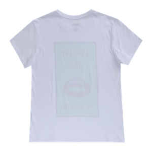 Camiseta Mujer Monopoly Blanco