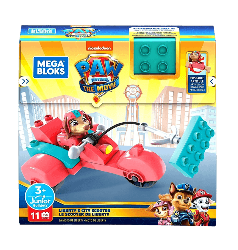 Paw Patrol Moto Armable De Liberty Mega Bloks Mega Bloks Pepe Ganga Pepe Ganga