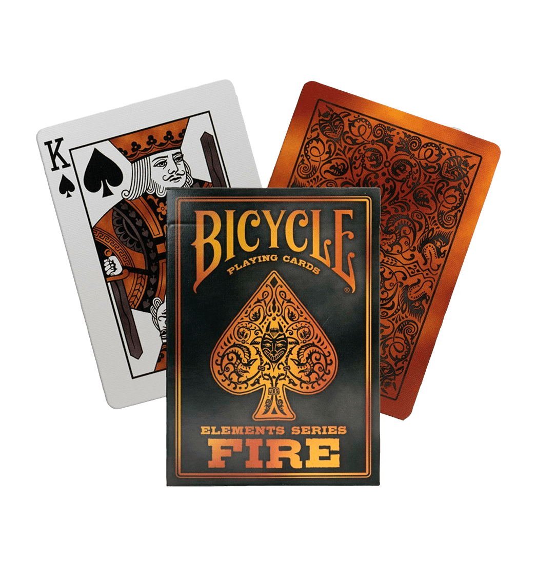 Baraja Bicicleta Fuego - Juego De Cartas Bicicleta