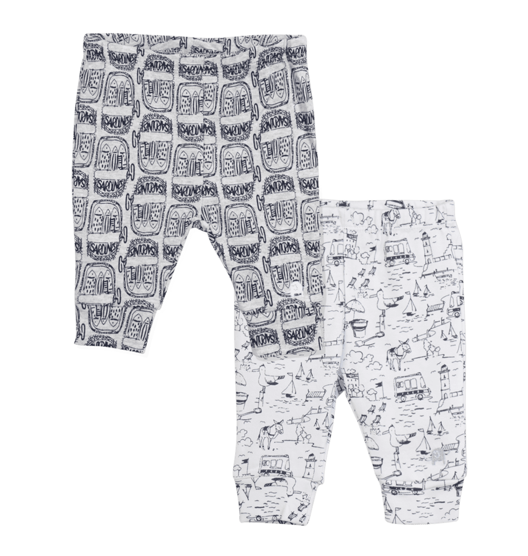 Set 2 Pantalones Baobao Estampados Niños