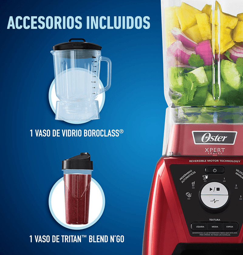 Oster Xpert Series Licuadora Oster 12 Velocidades Manual Licuadora