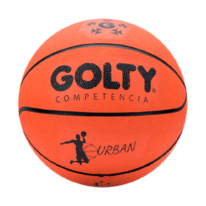 Balón de Baloncesto Competition Golty Urban Naranja N°7 Caucho