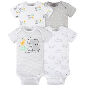 Set 4 Bodies Manga Corta Surtidos Unisex - Gerber