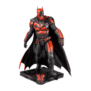 Figura DC Batman Movie 12IN - Versión 1 (Rojo/Negro) Etiqueta Dorada - McFarlane