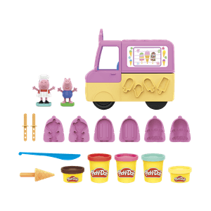 Set de Masa Moldeable Play-Doh Camión de Helados de Peppa Pig