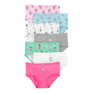 Set 7 Panties Surtidos Niñas - Carter's