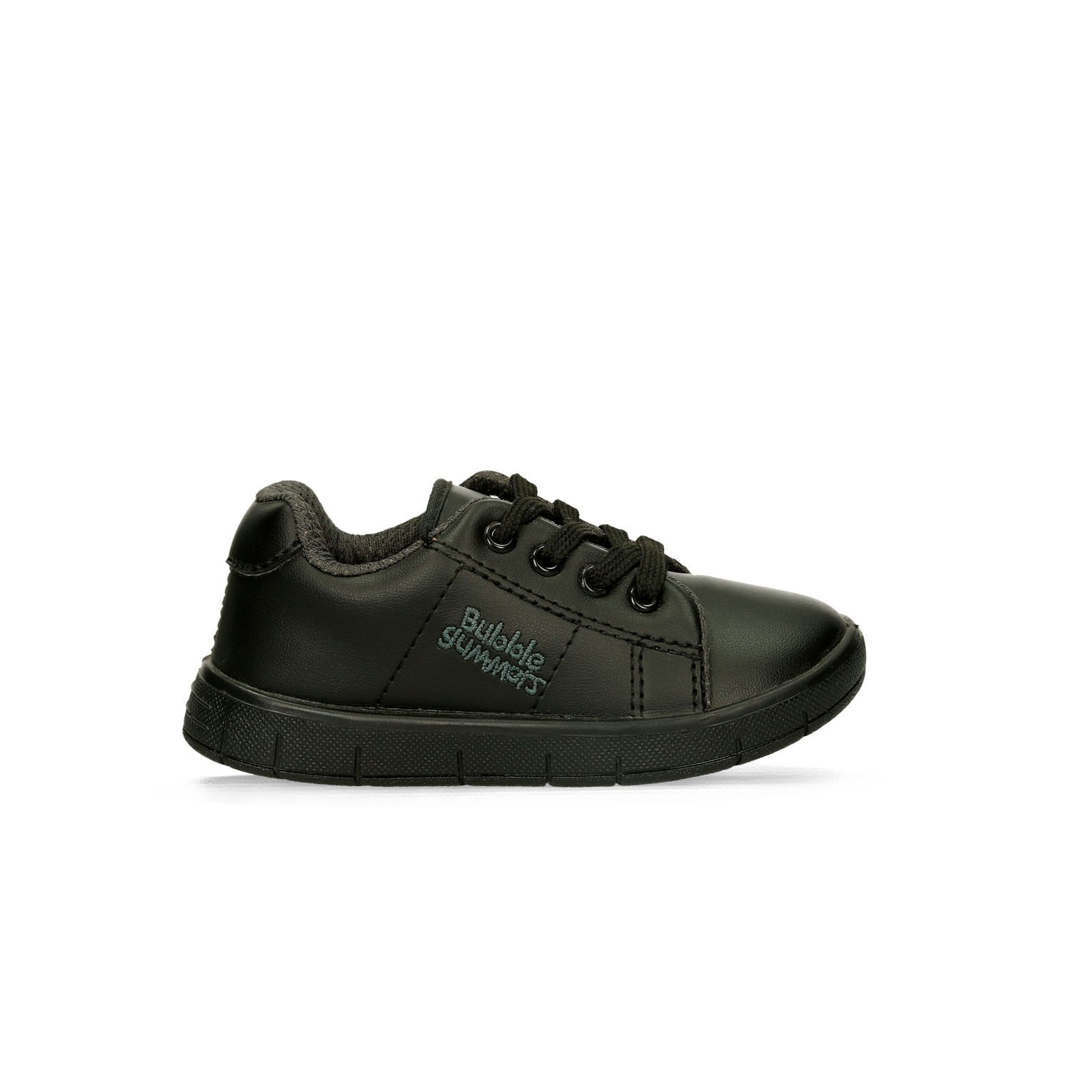 Tenis Escolares Bubblegummers Negro Cirilo Escolar