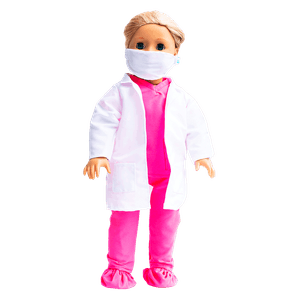 Ropa Muñeca My Cute Doctor Pink - Amelie