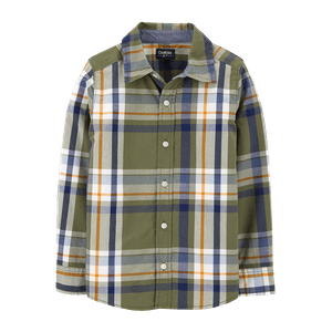 Camisa Manga Larga Escoces - Oshkosh